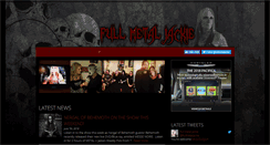 Desktop Screenshot of fullmetaljackieradio.com