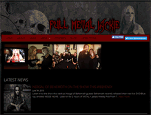 Tablet Screenshot of fullmetaljackieradio.com